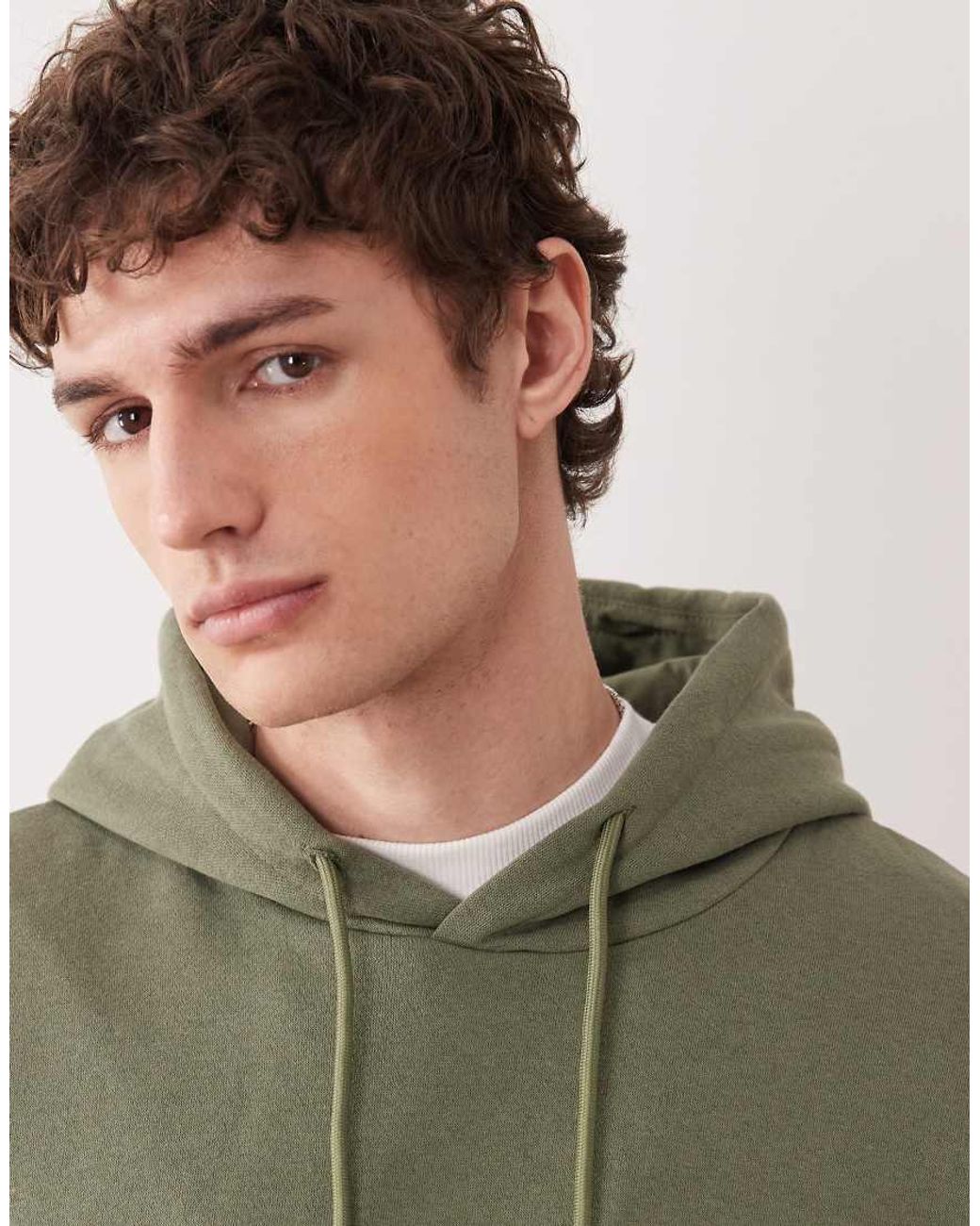 JJ Rebel Green Relaxed Fit Hoodie for men