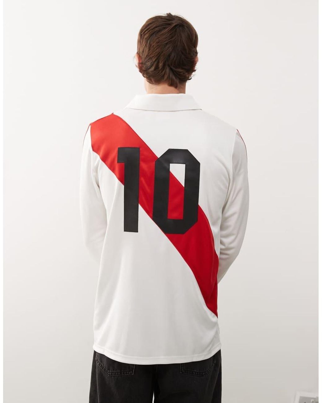 Adidas Originals Red Peru 1978 Jersey for men