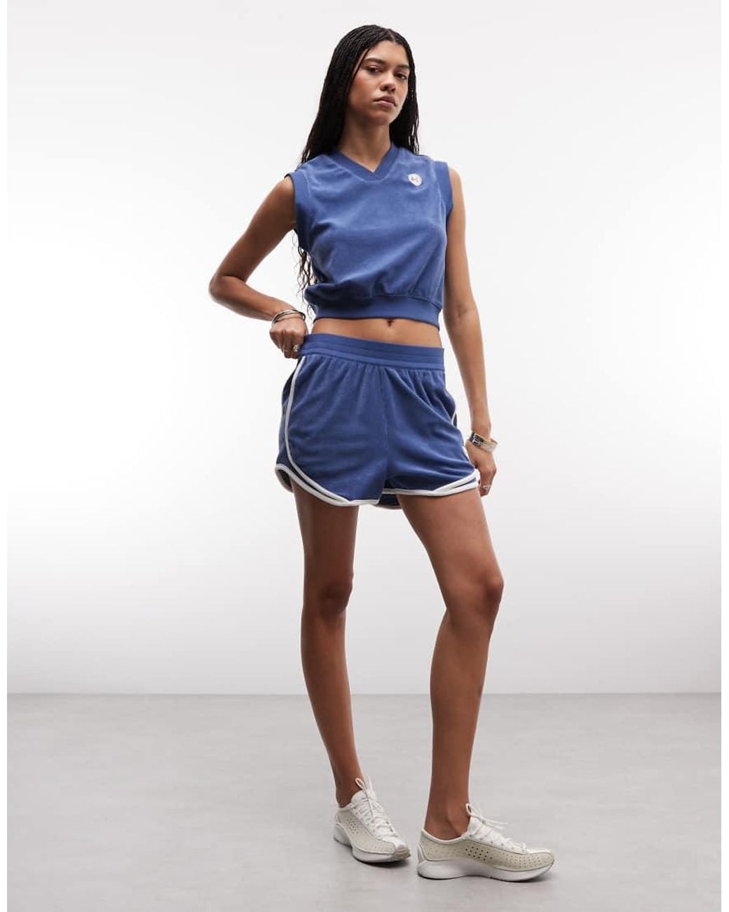 Nike Blue Chill French Terry Tank