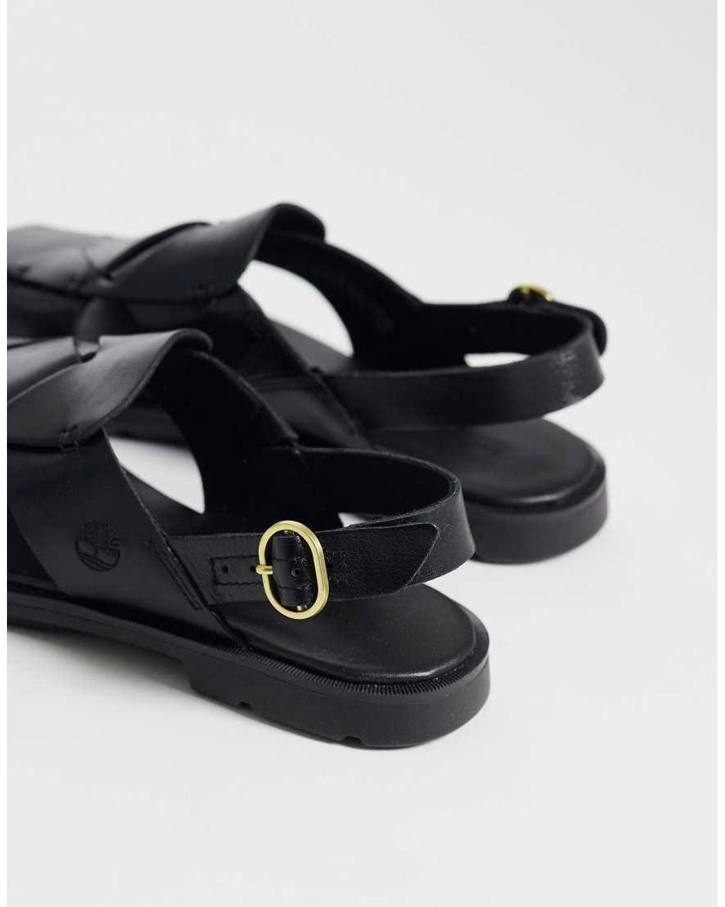 Timberland Black Calista Bay Sandals