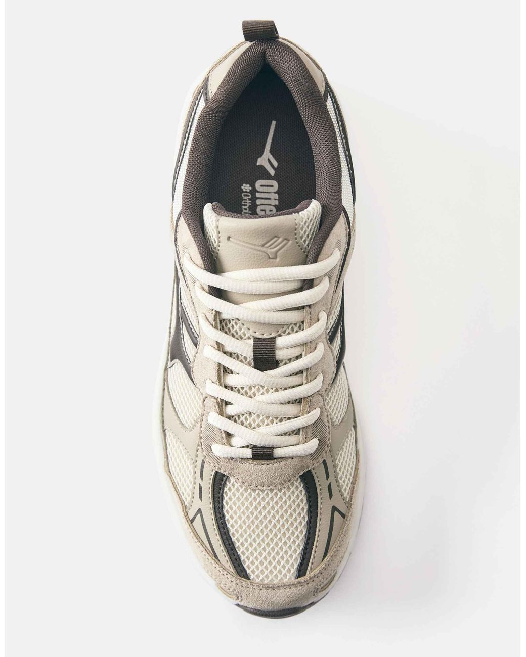 Baskets contrastantes - écru Pull&Bear pour homme en coloris Blue