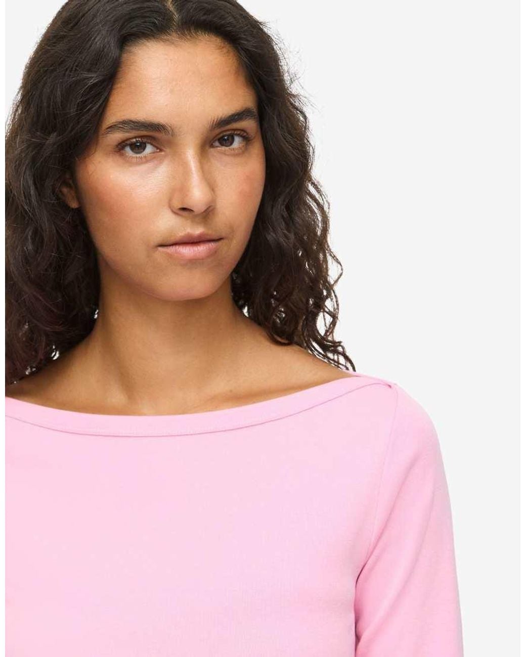 Noisy May Pink 3/4 Sleeved Blouse