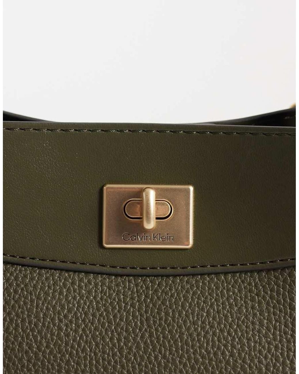 Calvin Klein Green Mini Crossbody Bag