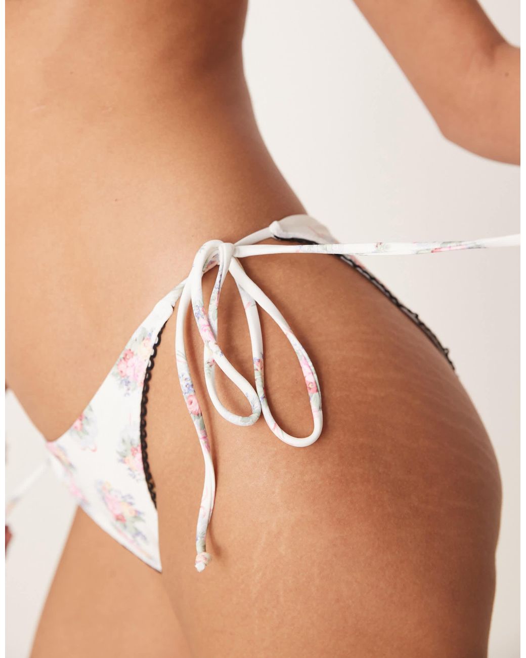 For Love & Lemons Brown Cordelia Bikini Bottom Co-ord