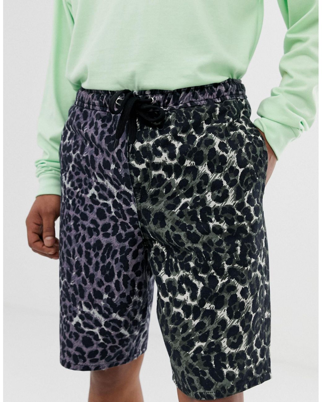 denim basketball shorts