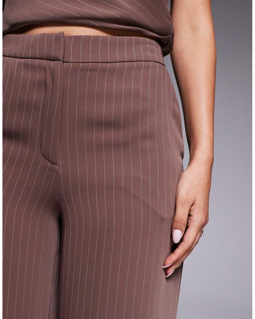 Forever New Brown Wide Leg Trousers Co-Ord