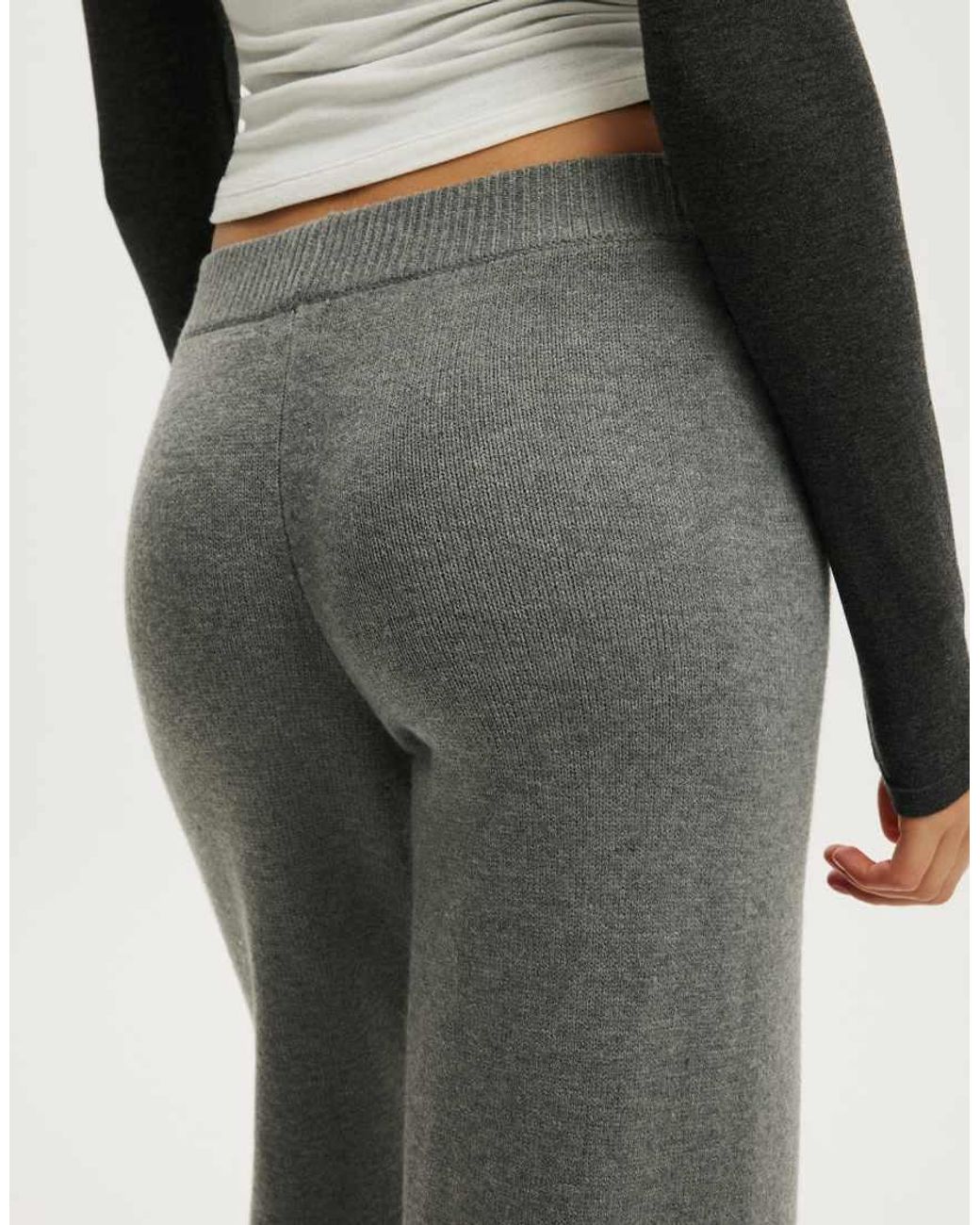 Cotton On Gray Lotus Knit Pant