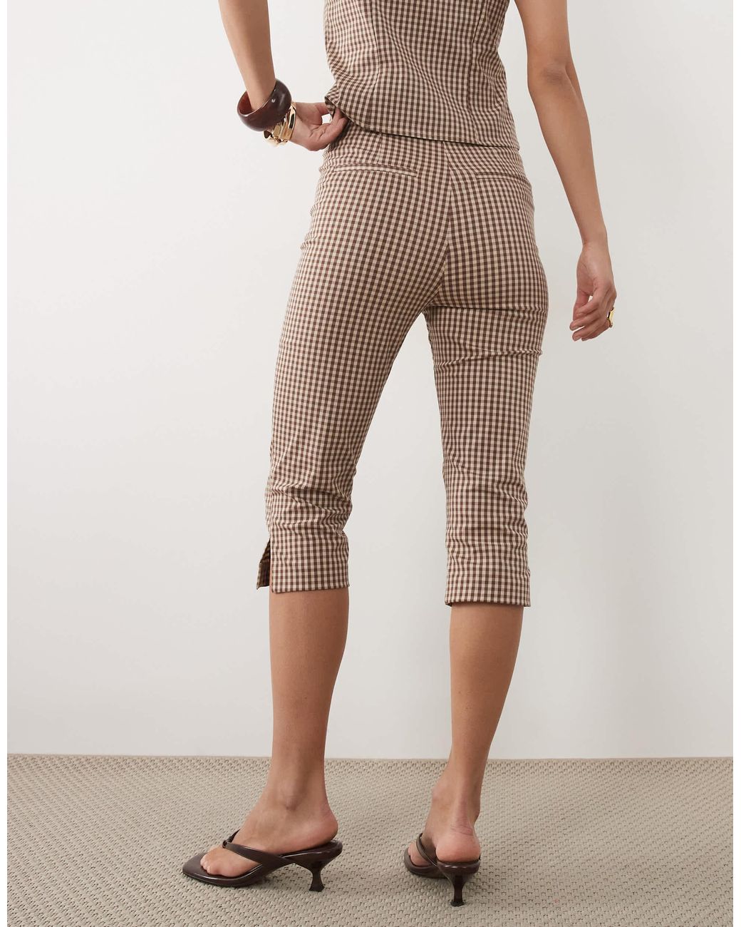 Mango Natural Farm Capri Pants