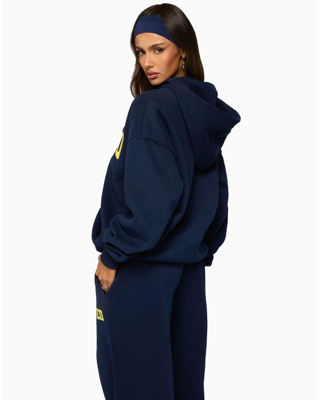 Edikted Blue Crush Oversized Hoodie