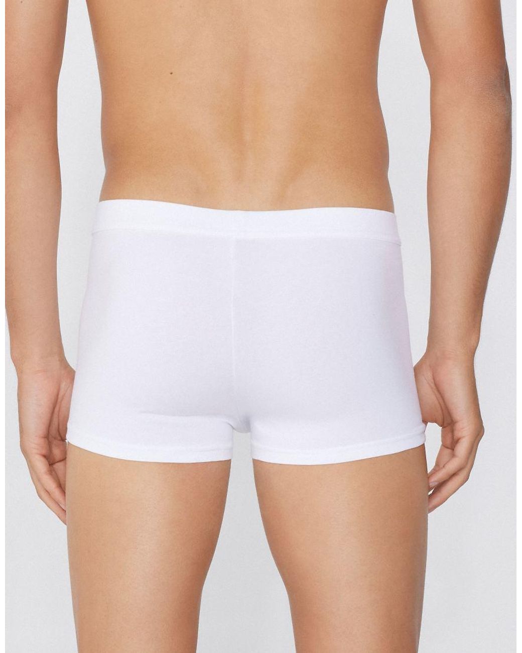 Tezenis White Stretch 3 Pack Cotton Boxers for men