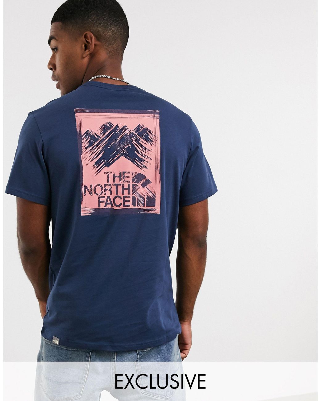 Stroke mountain - t-shirt - - exclusivité asos The North Face pour homme en  coloris Bleu | Lyst