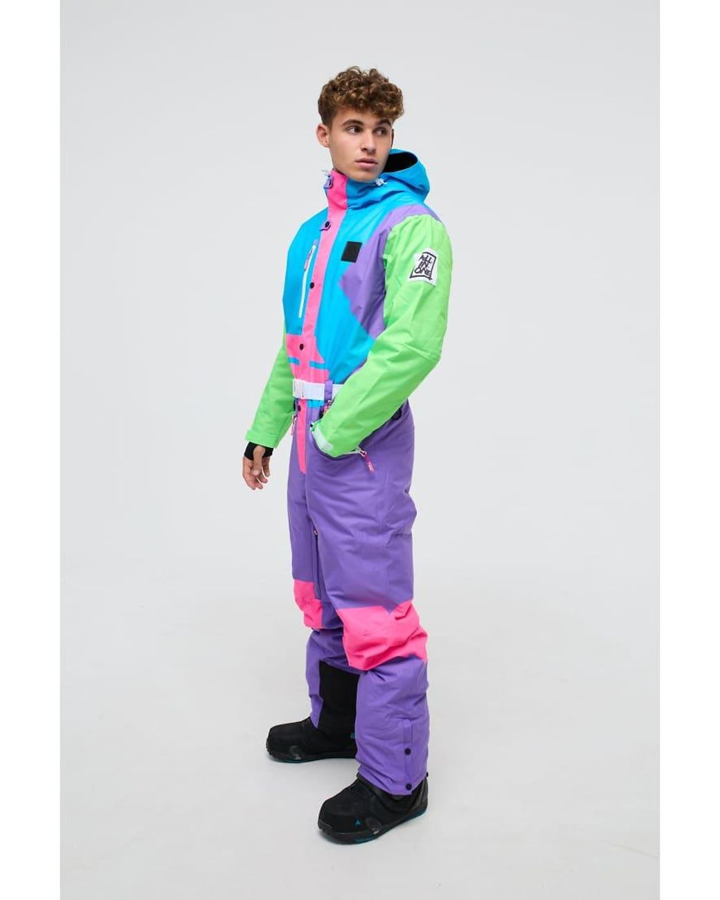 OOSC Blue Powder Hound Ski Suit for men