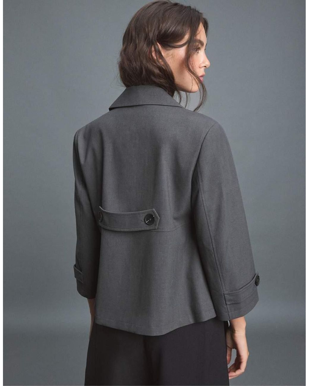 Stradivarius Black Retro Blazer