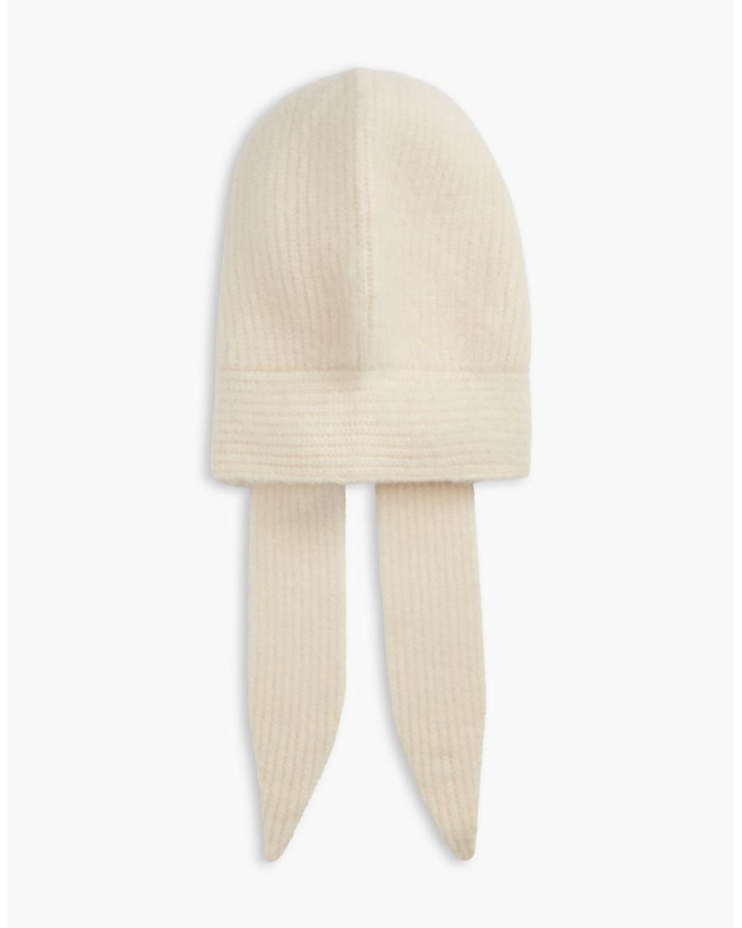 Tommy Hilfiger Natural Chic Knitted Hood With Alpaca
