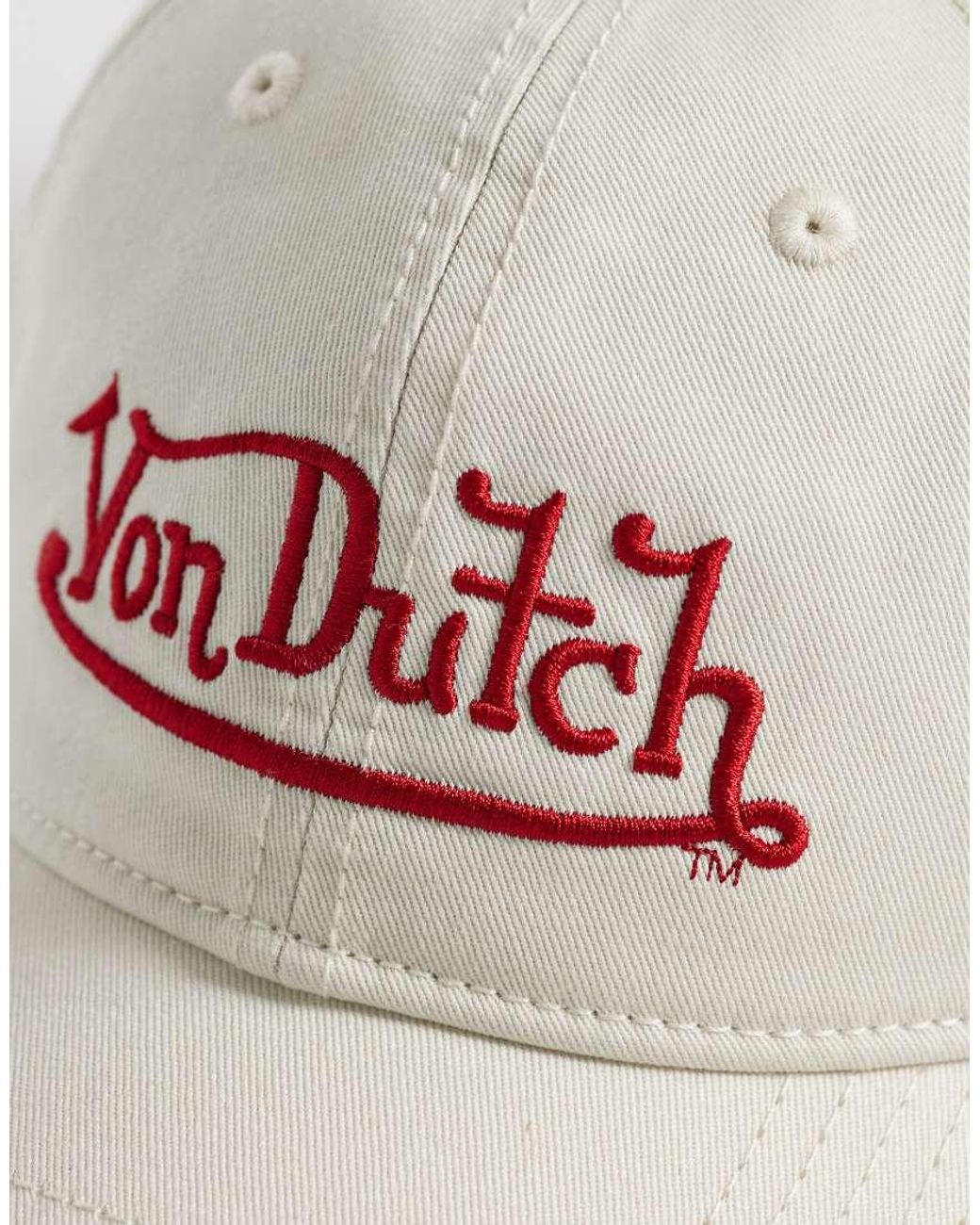 Von Dutch White Bow Cap