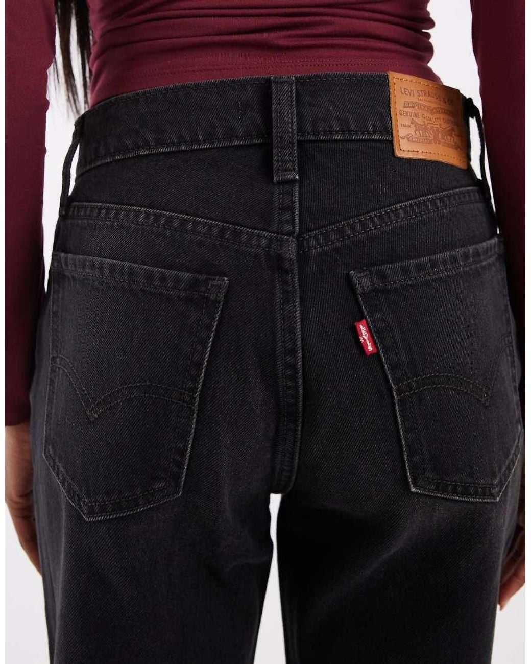 Levi's Blue Puddle Customizable Flare Jeans