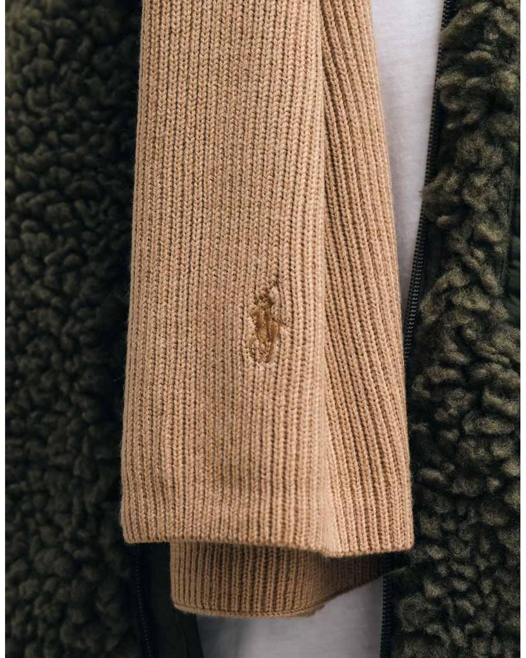 Polo Ralph Lauren Black Icon Logo Scarf for men