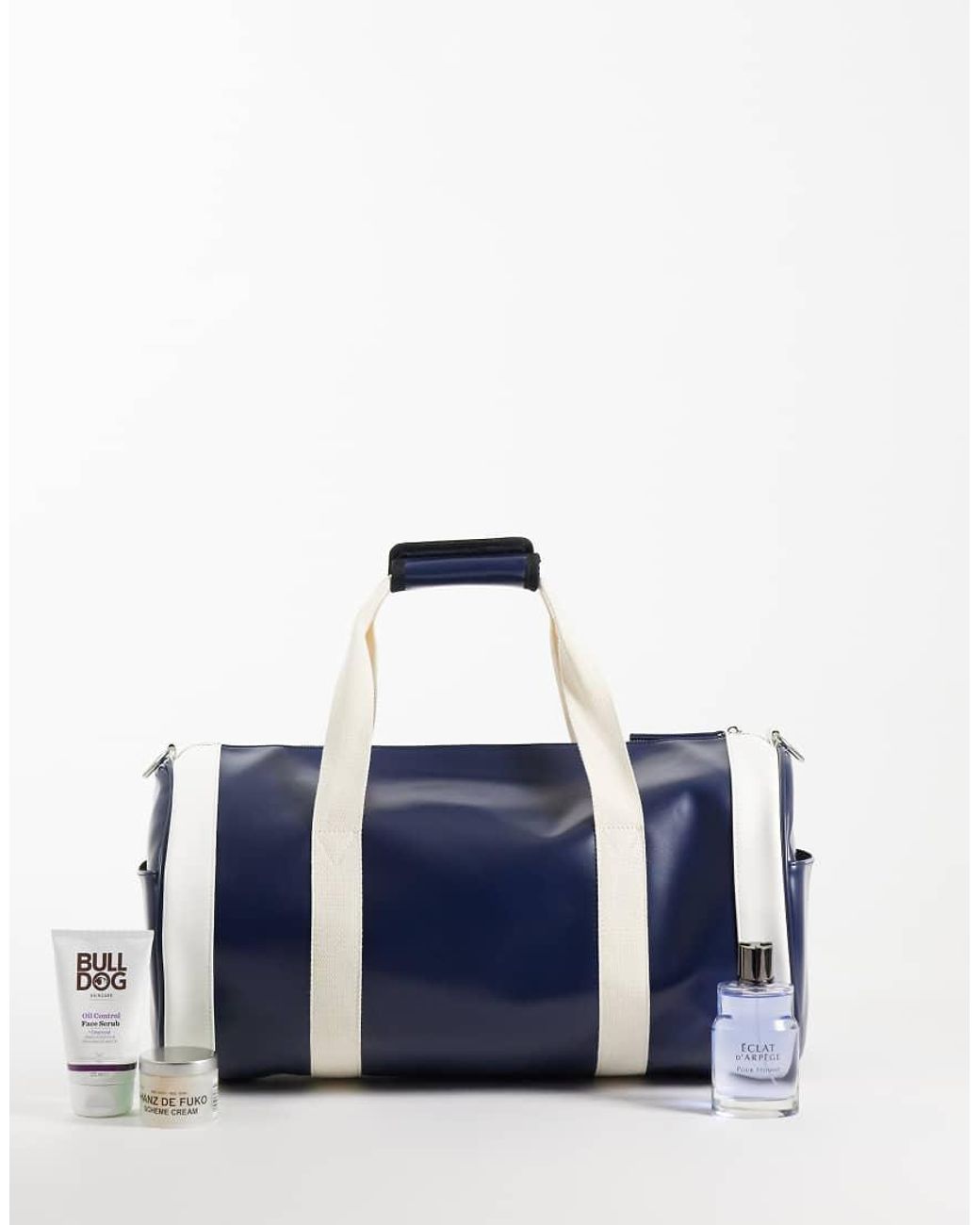 ASOS Blue Barrel Duffle Bag for men