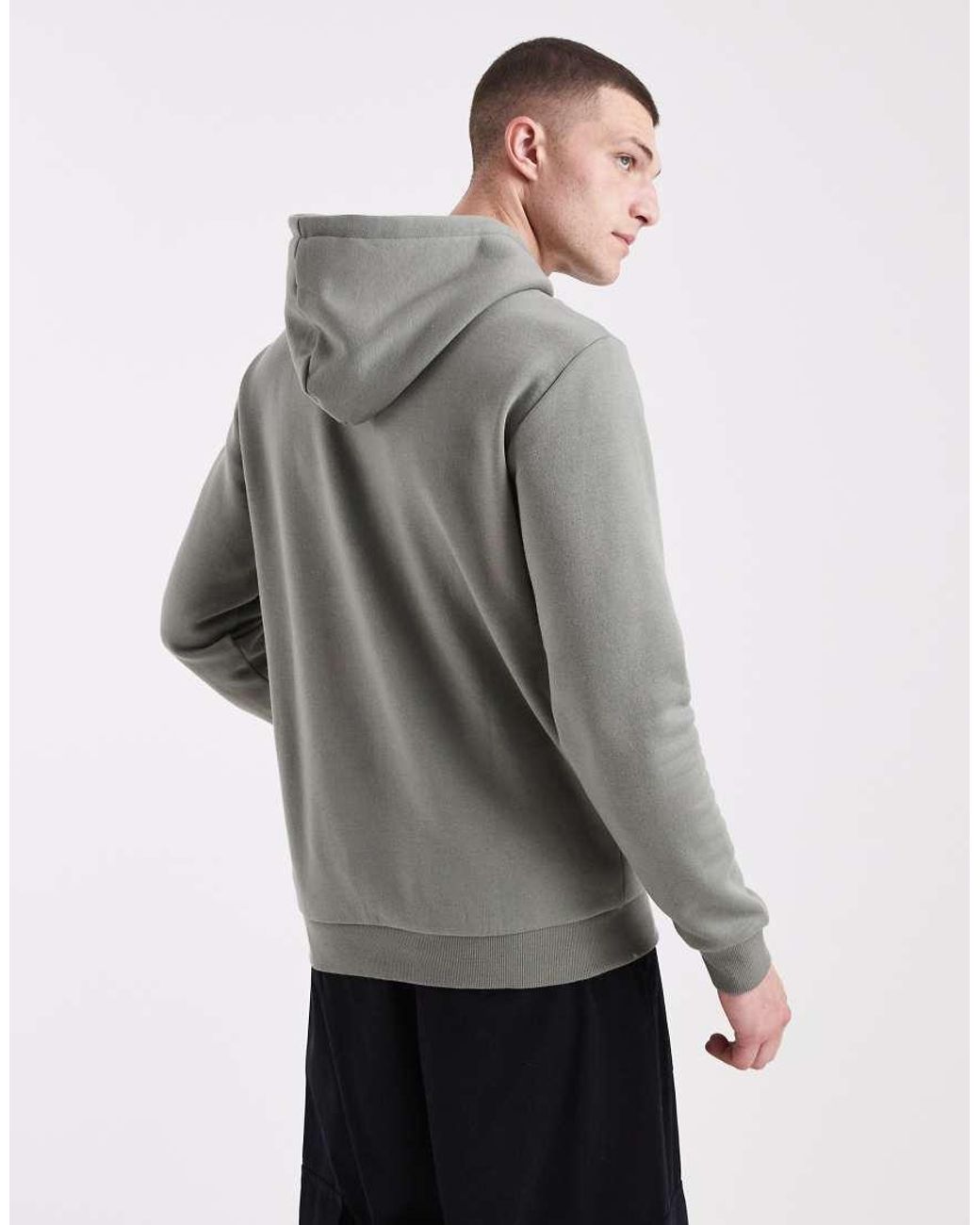 Only & Sons Gray Slim Fit Hoodie for men