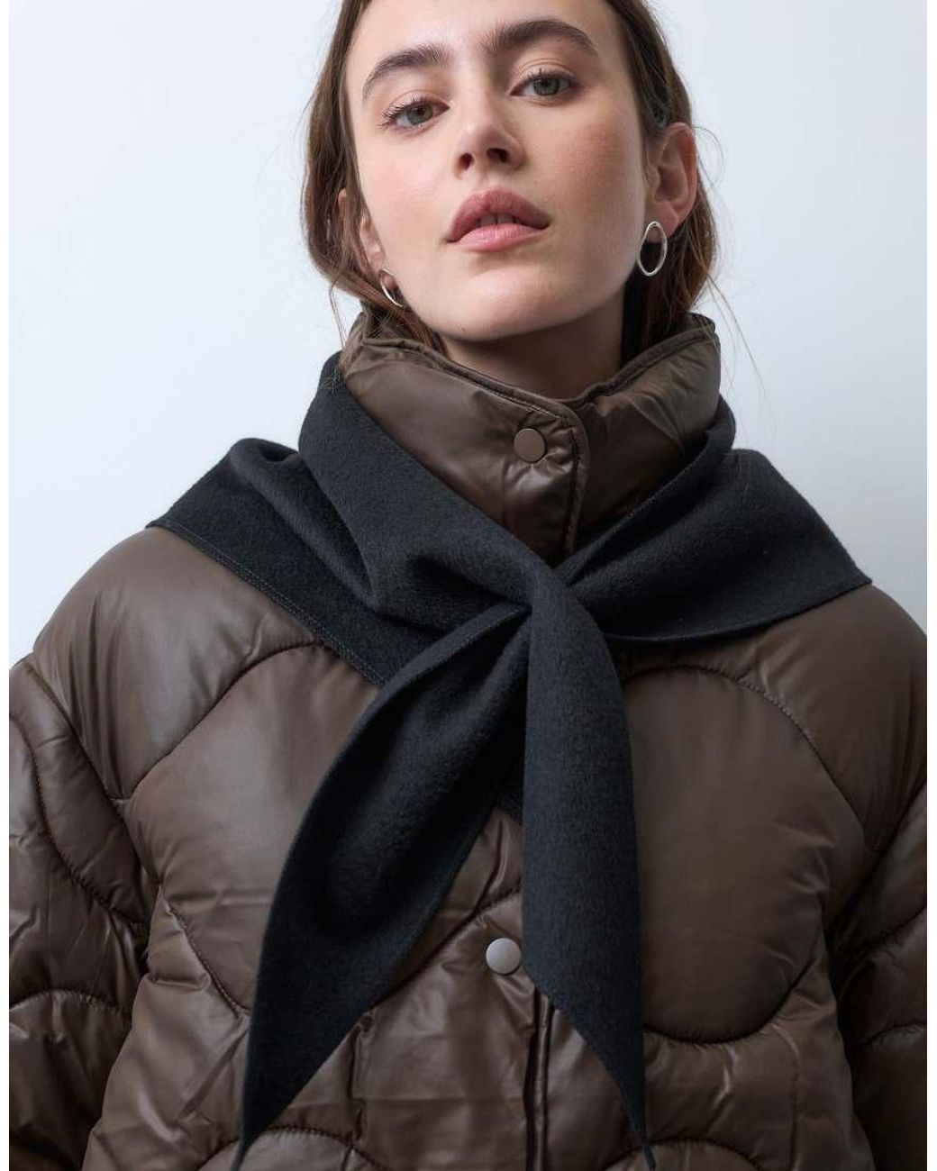 Sciarpa Piccola Nera di Vero Moda in Brown