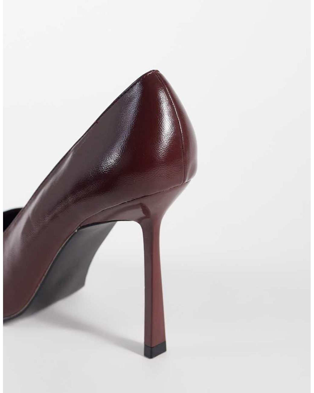 Public Desire Purple Rotate Heeled Pumps