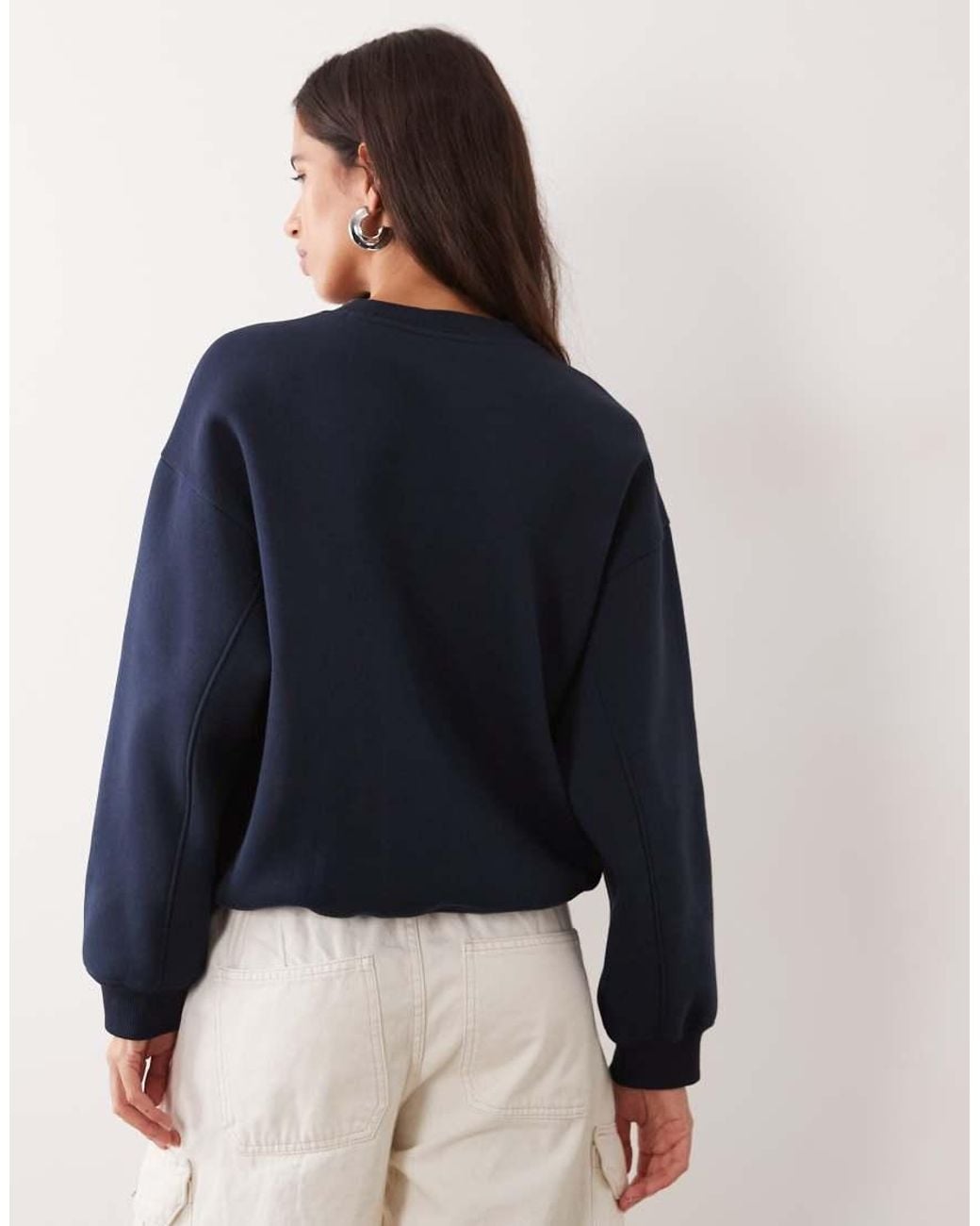 ASOS Blue Crew Neck Sweatshirt