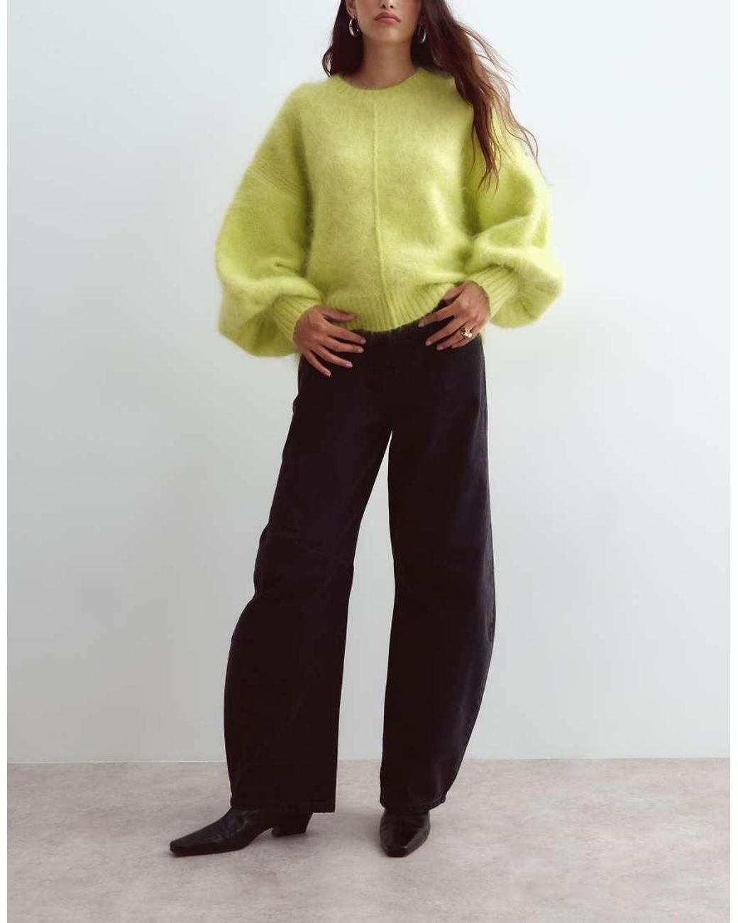ARRANGE Natural Sydney Denim Barrel Leg Jean