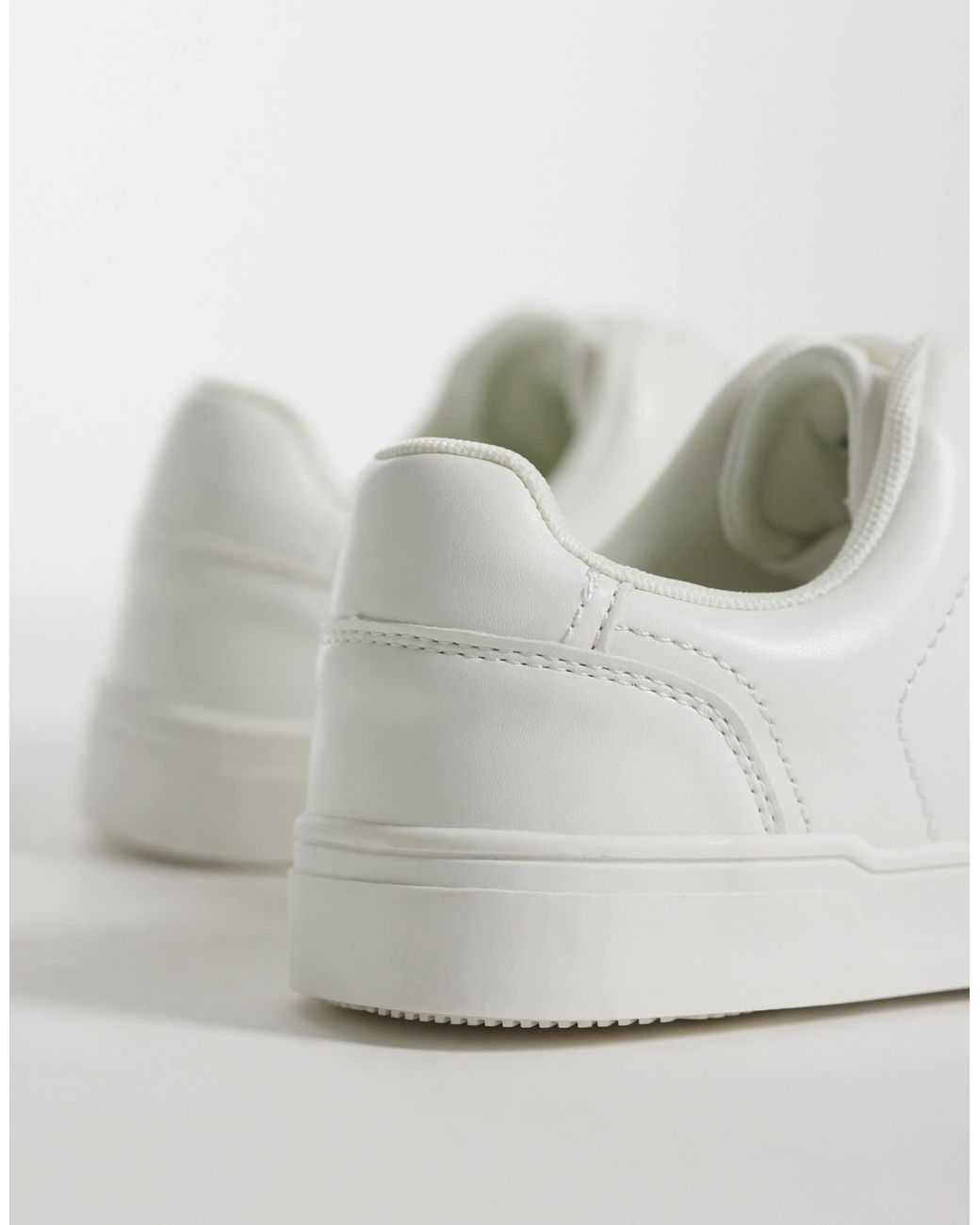 Delta - baskets à lacets ASOS en coloris Natural