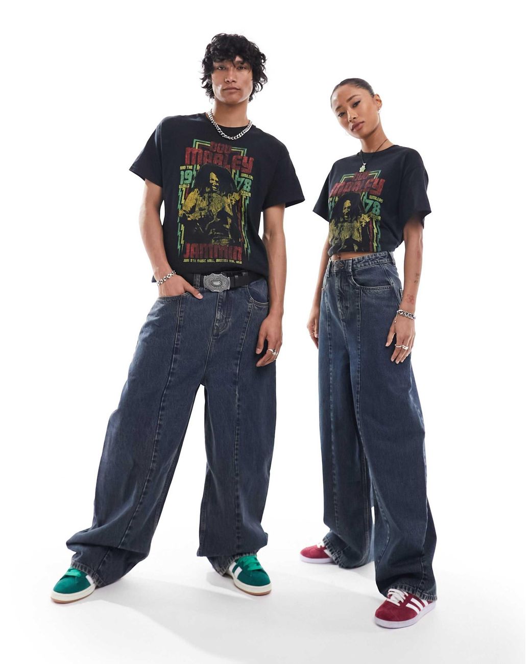Reclaimed vintage Unisex Loose Fit Jean in Blue Lyst Australia