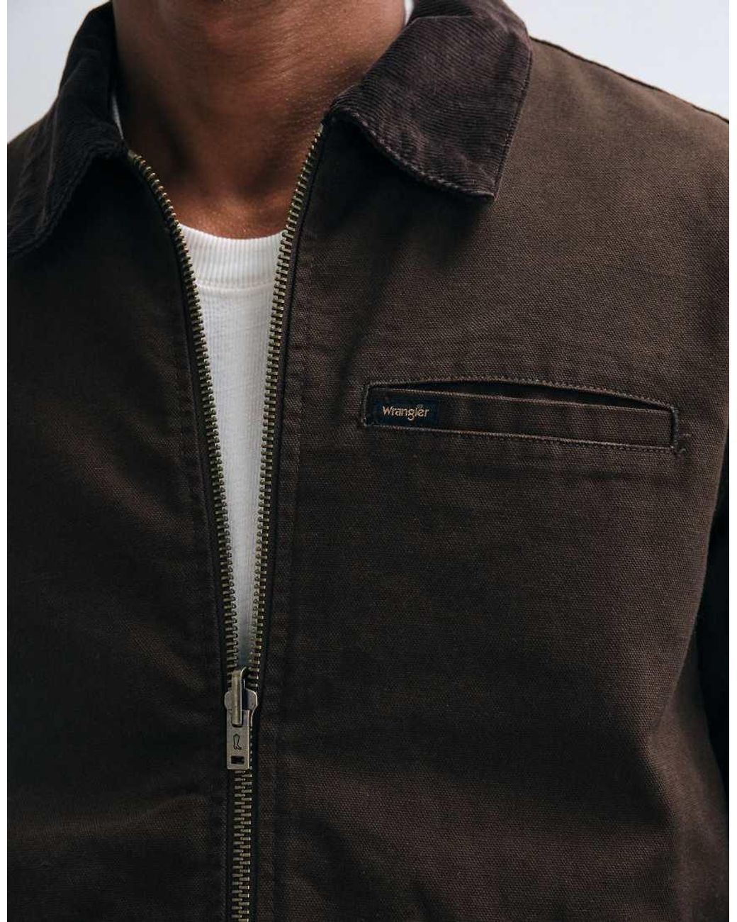 Wrangler Omkeerbaar Utilityjack in het Blue voor heren