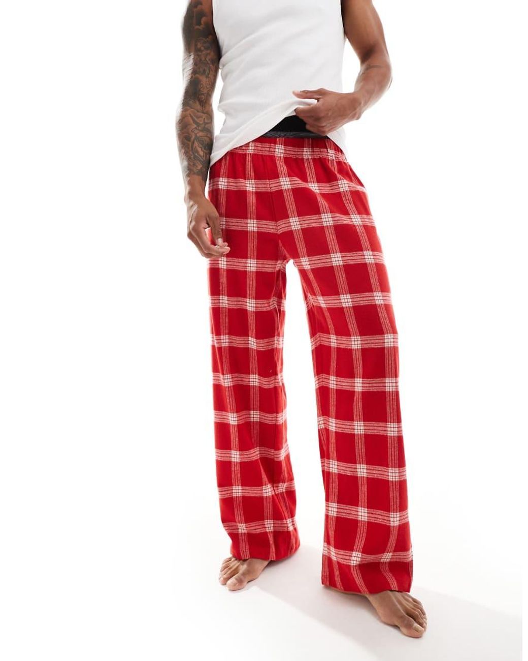 ASOS Lounge Pants in Red for Men Lyst UK