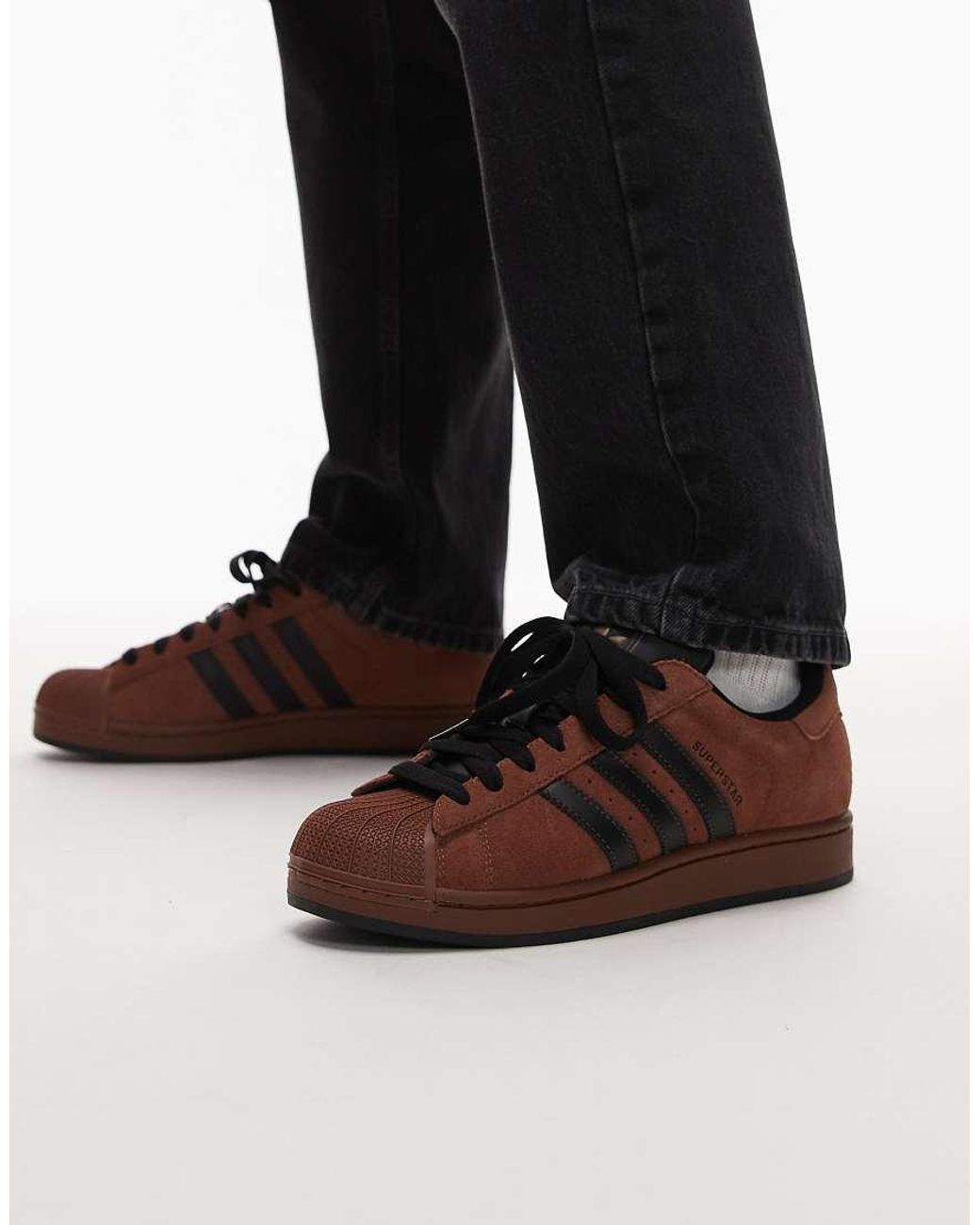 Adidas Originals Black Superstar Ii Trainers for men