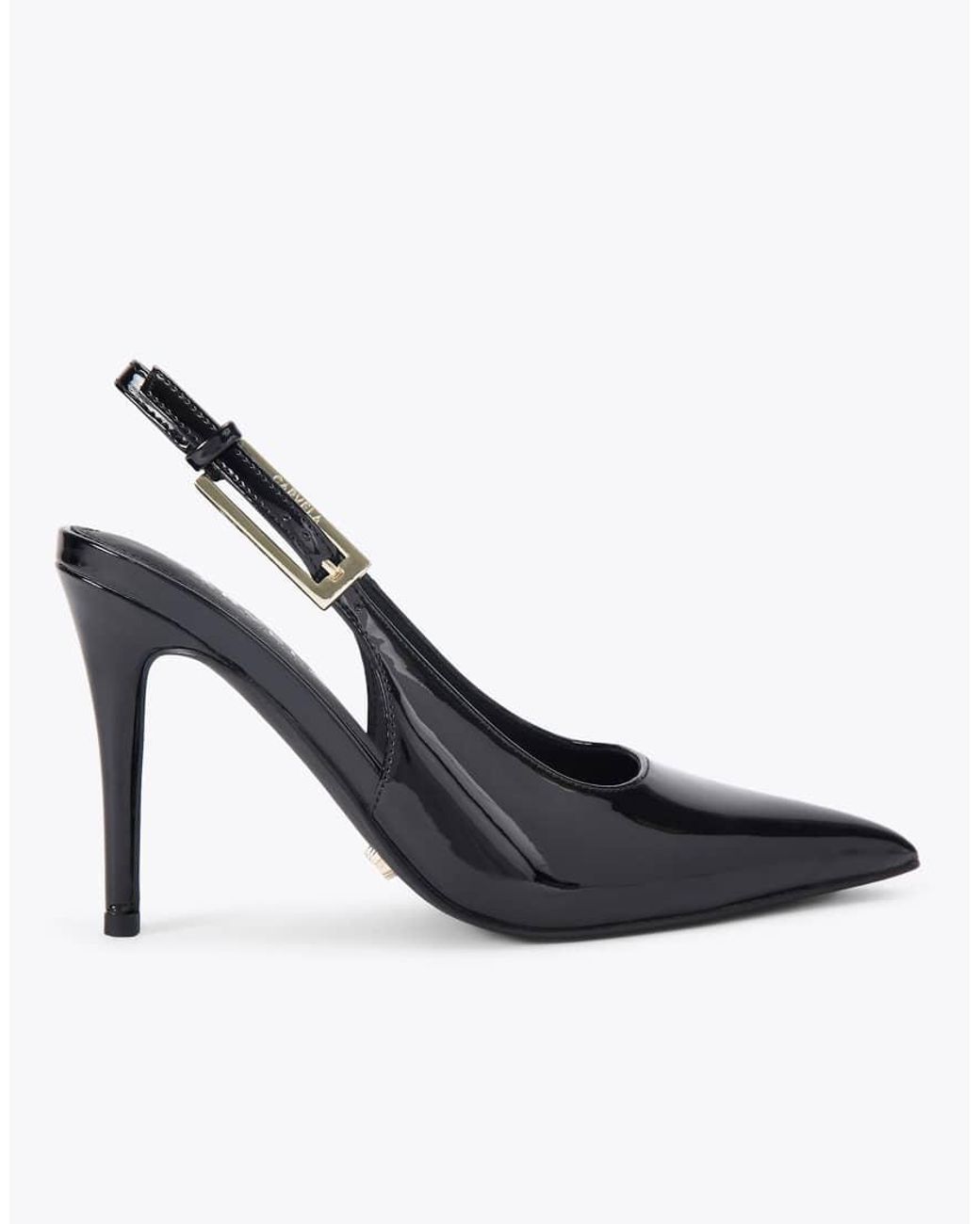 Carvela Kurt Geiger Blue Blanca Slingback Heeled Shoes