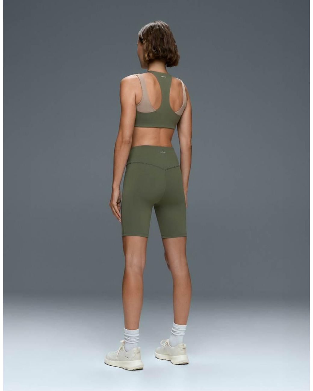 Oysho Green Evermove Medium-Support Double-Effect Sports Bra