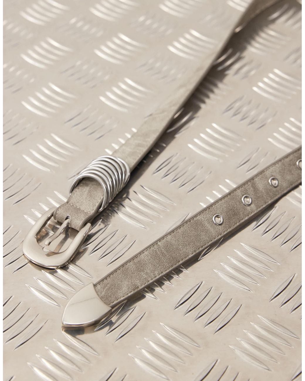 Weekday Black Multi D-ring Belt