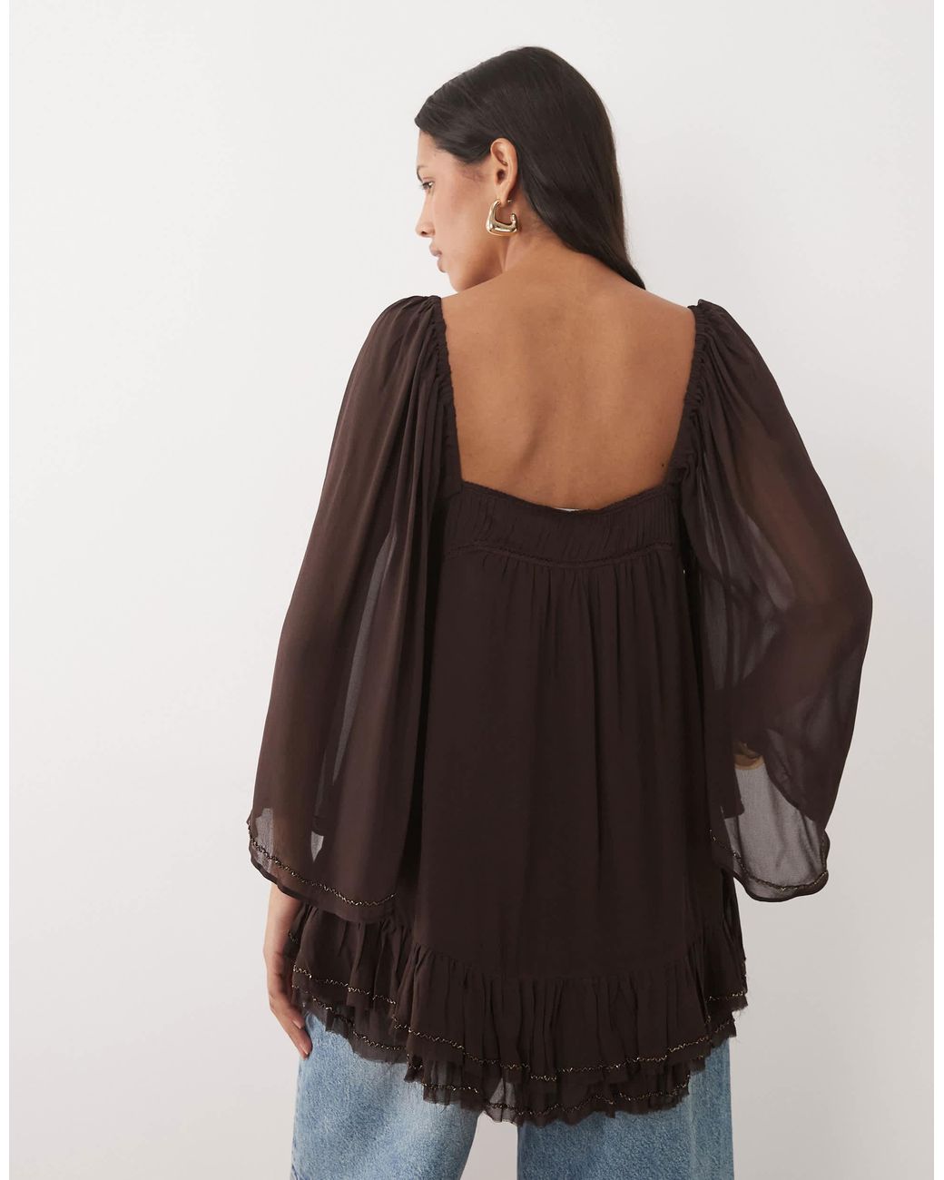 Mango Brown – bluse