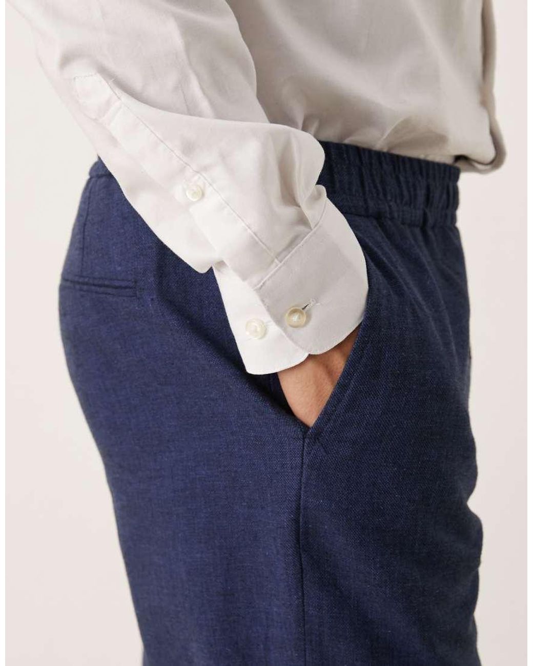 SELECTED Malik in het Blue voor heren