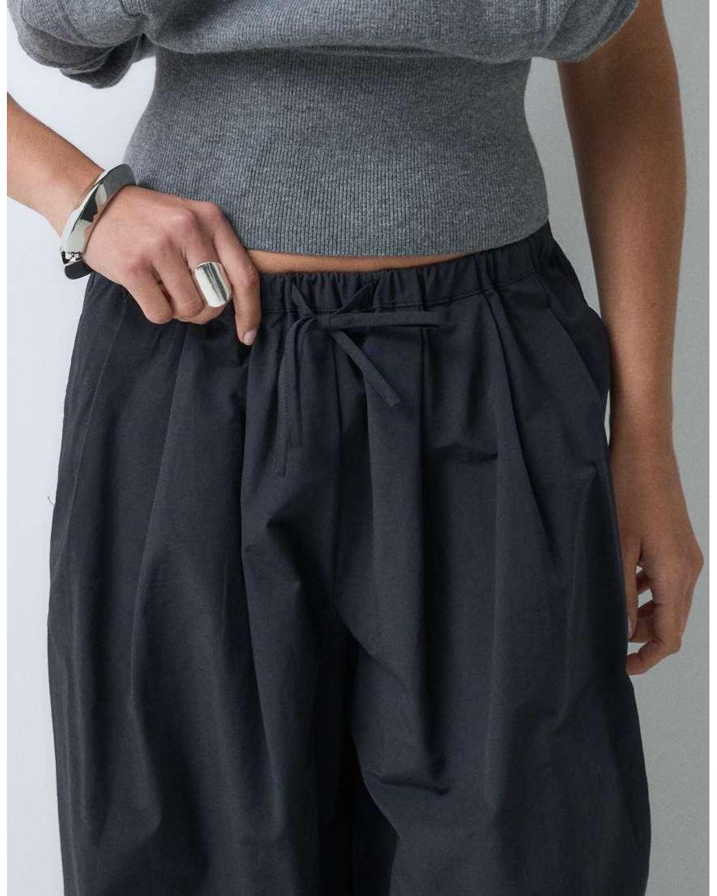 ASOS Blue Balloon Trousers