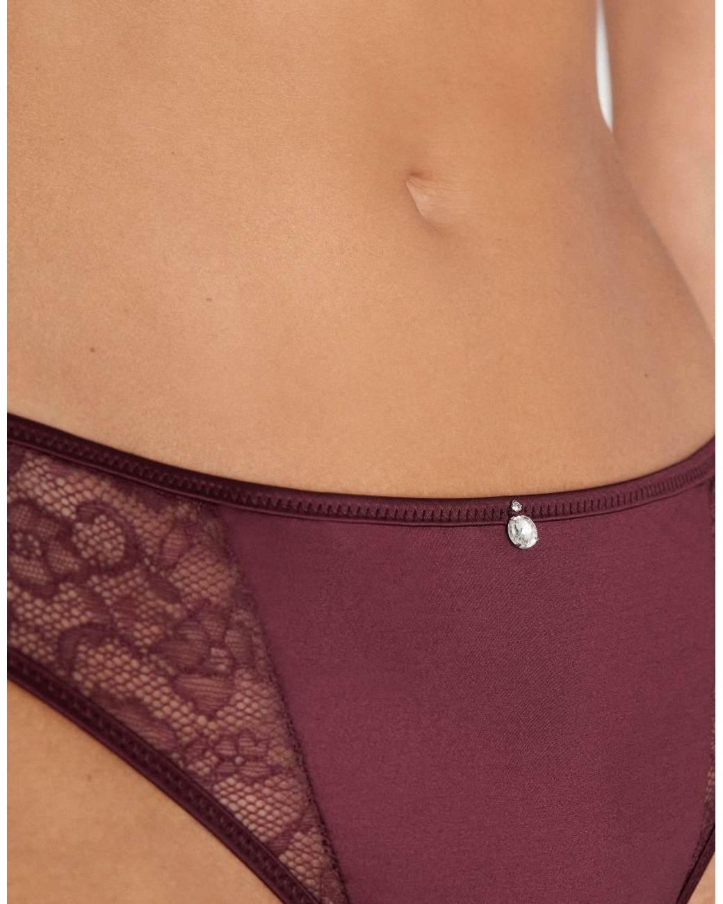 Tezenis Purple Mistery Essence Brazilian Knickers
