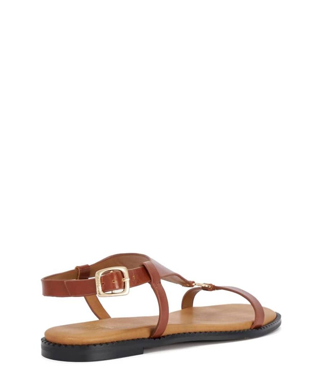 Dune Brown Laith Casual Sandals