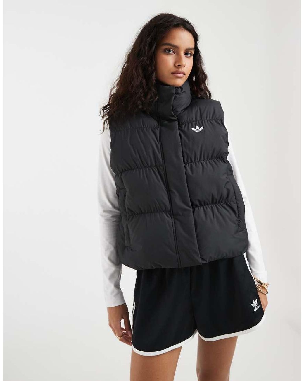 Adidas Originals Black Padded Gilet