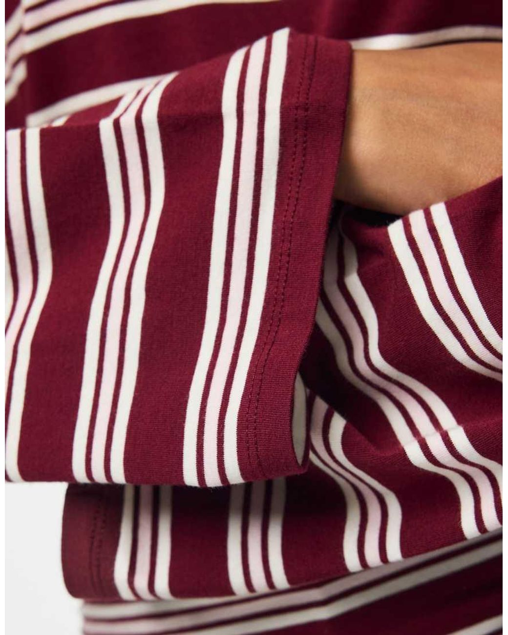 Pieces Red Long Sleeved Top