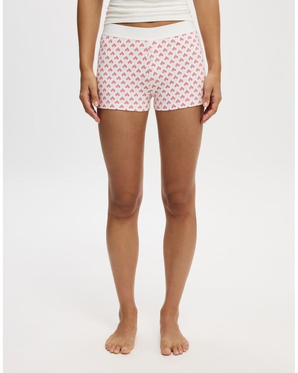 Cotton On White Dreamy Soft Boyshort