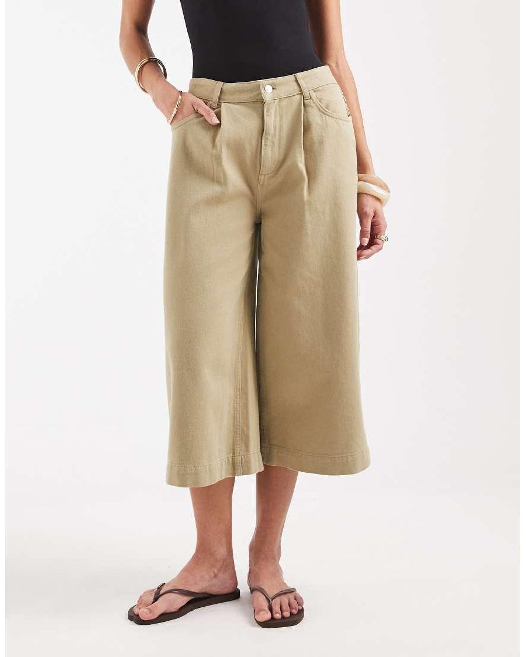 ASOS Natural Longline Bermuda