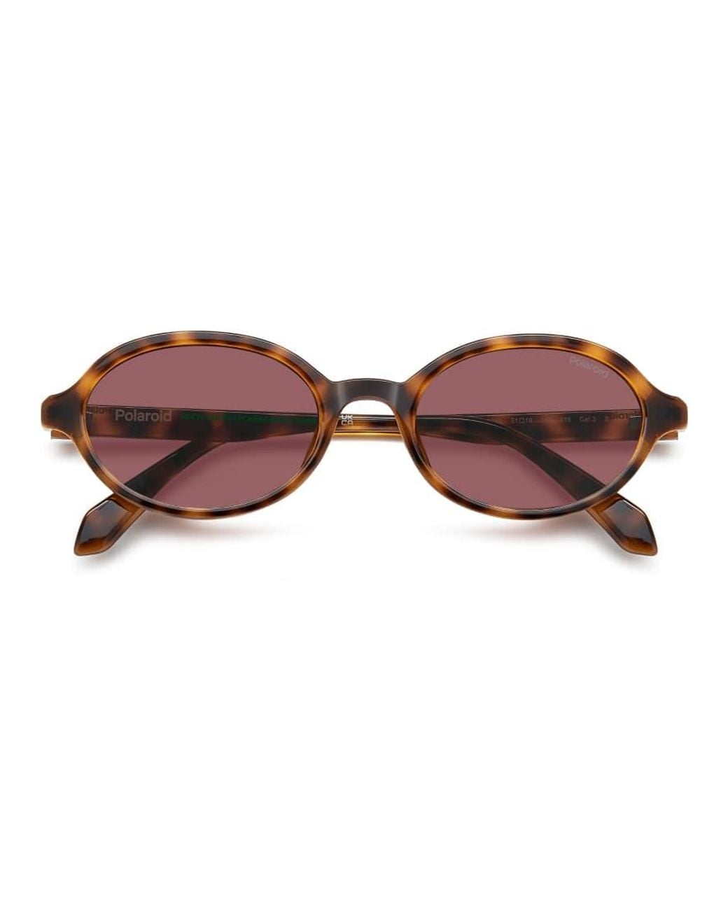 Polaroid Sunglasses Pink Polaroid Sung Vintage Oval Sunglasses With Polarized Lenses for men