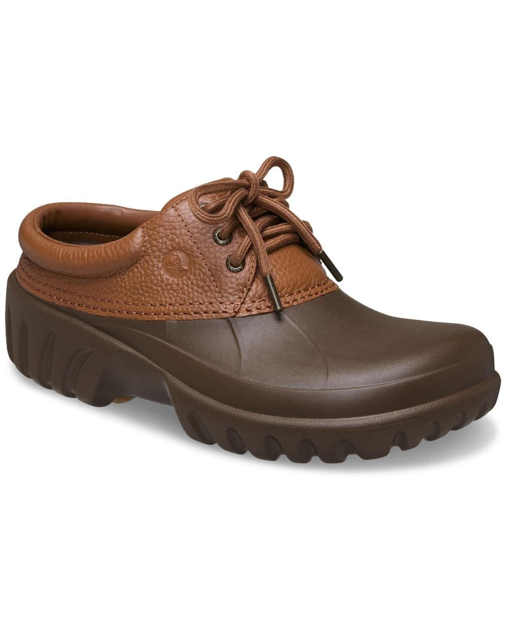 CROCSTM Brown Axle Low Clogs for men
