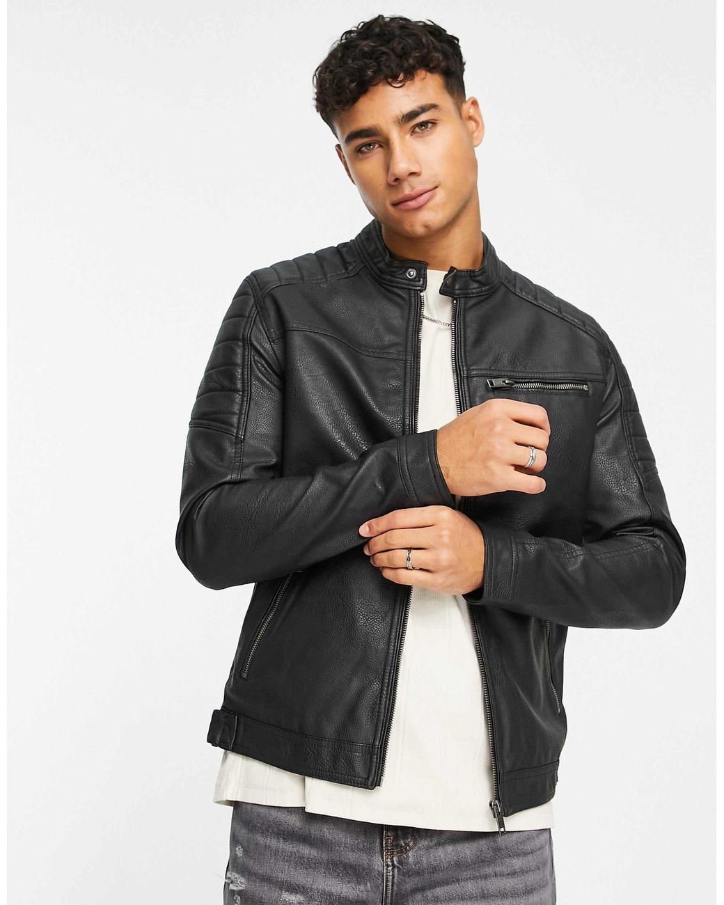Essentials - veste Jack & Jones pour homme en coloris White