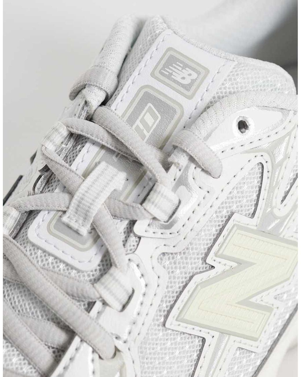 New Balance White 740 Sneakers