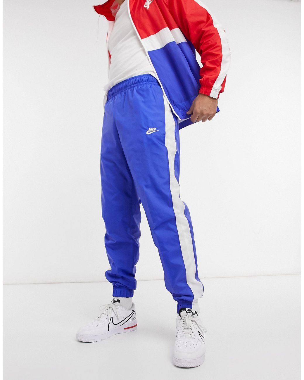 Club - Ensemble survêtement tissé - /rouge Nike pour homme en coloris Bleu  | Lyst