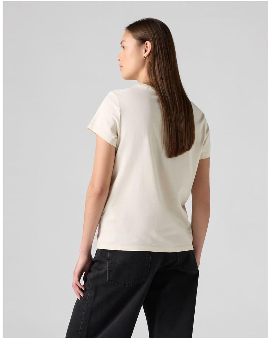 Levi's Natural Lse The Perfect Tee Ophelia Floral Bw Fi
